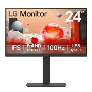 מסך מחשב LG 24" IPS FHD 100Hz Professional 24BA650-B