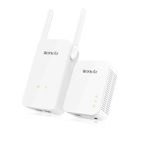מתאם רשת על חשמל עם מהירויות Tenda Wi-Fi 1000Mbps תנדה 