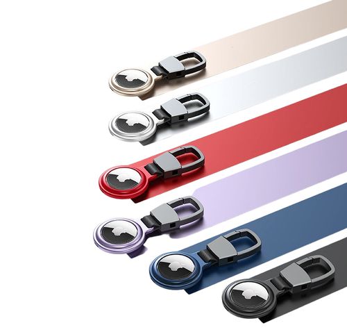 ה-Axynis™ לוקס איירטאג אפל מבית כאמל מאונטיין – כיסוי מחזיק מפתחות מתכתי דק במיוחד