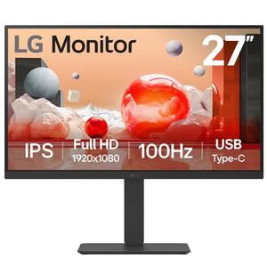 מסך מחשב LG 27" IPS FHD 100Hz Professional 27BA650-B