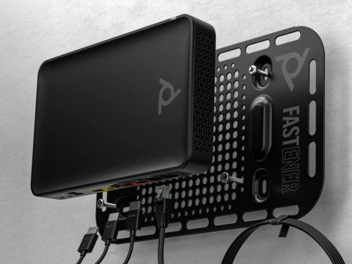 מערכת שיחות ועידה בווידאו Poly Studio G62 עם ערכת לוח הרכבה