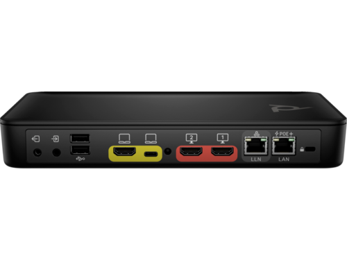 מערכת שיחות ועידה בווידאו Poly Studio G62 עם ערכת לוח הרכבה