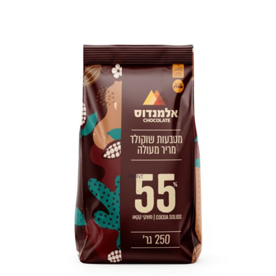 שוקולד מריר (אלמנדוס) 250 גרם