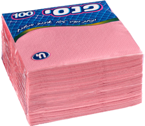 מפיות פנסי פסטל 100 יח