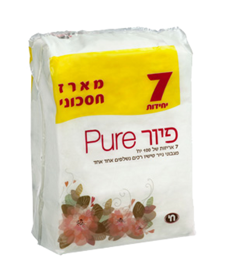 נייר טישו בניילון 100 יח