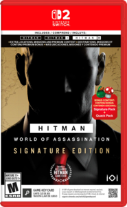 נינטנדו סוויץ' 2 | NINTENDO SWITCH 2 HITMAN: WORLD OF ASSASSINATION SIGNATURE EDITION