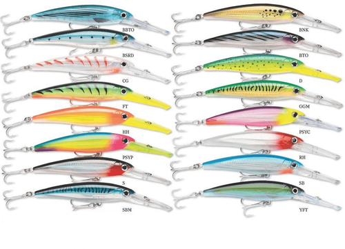 דמוי לטרולינג צבע  RAPALA XRMAG 20 X-RAP MAGNUM 20FT -BTU UV 