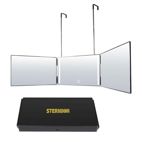 מראה עצמית משולשת עם תאורה STERNIK SELF MIRROR CY-043-1