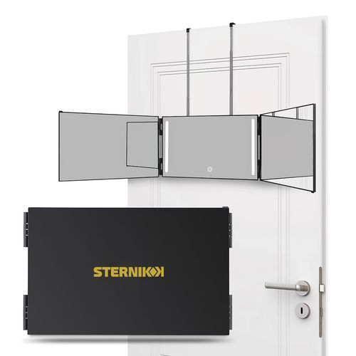 מראה עצמית משולשת עם תאורה STERNIK SELF MIRROR CY-043-1