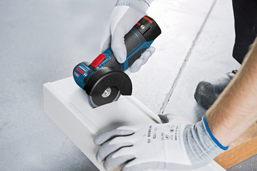 גוף משחזת זווית נטענת "3 GWS10.8-76V-EC BOSCH 