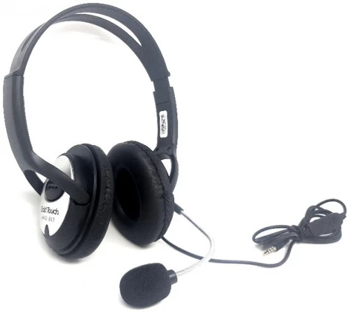 אוזניות עם מיקרופון Gold Touch HYG-810 - צבע שחור