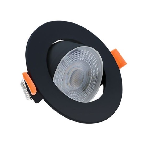 שקוע מתכוונן 7W שחור