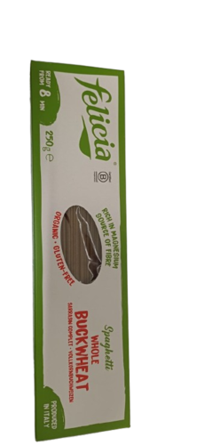 ספגטי כוסמת אורגני 250 גרם פליסיה