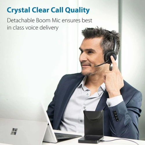 אוזניות אלחוטיות עם מיקרופון מדונה לחיבור ומעמד טעינה Alto Clair