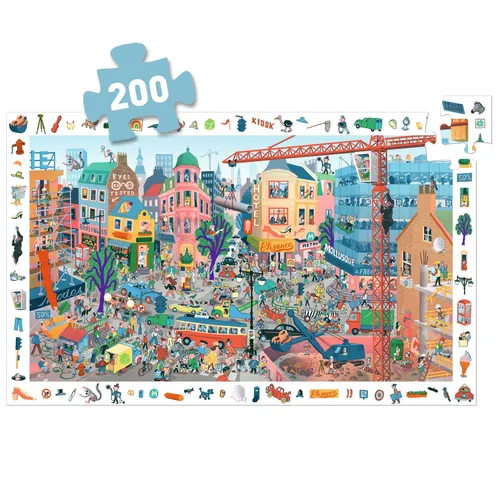 פאזל מסגרת 200 - שאון העיר