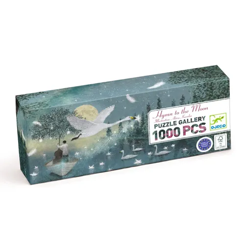 פאזל גלריה 1000 חלקים - אגם הברבורים