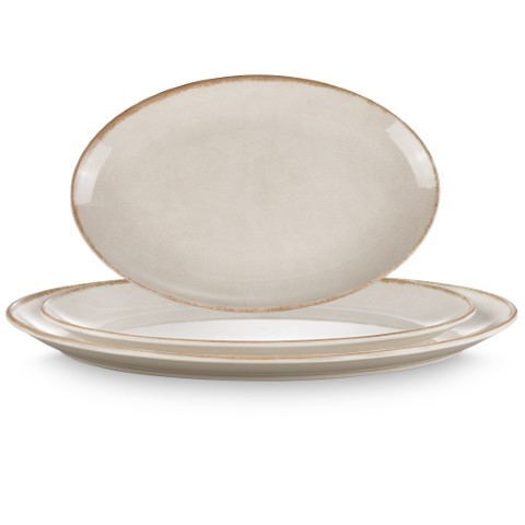 פלטה אובלית 35.4*22.6*3 ס