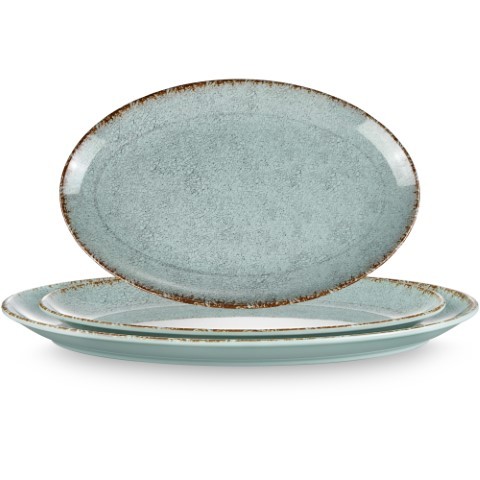 פלטה אובלית 35.4*22.6*3 ס