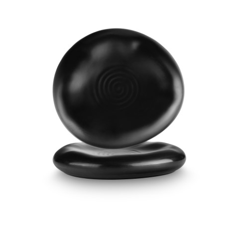 צלחת עגולה עבה 30*28 ס"מ מלמין צבע שחור Y.C.032354 / MS180032