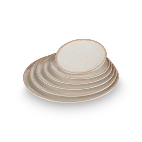 צלחת שטוחה 23 ס"מ מלמין צבע ביג