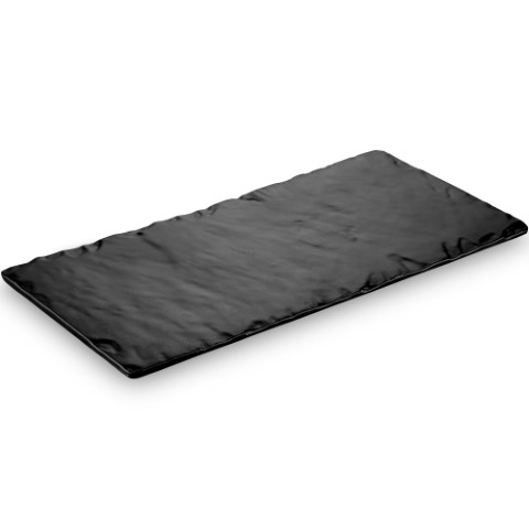 פלטה סושי מלבנית 50*25 ס"מ מלמין שחור Y.C.032378 / W416910