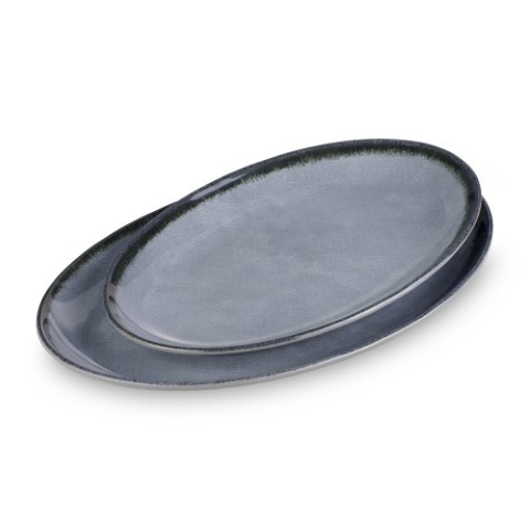 פלטה אובלית 50*32.5*4 ס