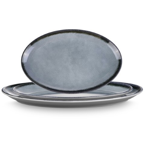 פלטה אובלית 35.4*22.6*3 ס