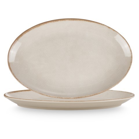 פלטה אובלית 43*27.5*3.5 ס