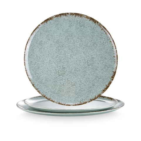 צלחת שטוחה 24 ס"מ מלמין צבע ירוק Y.C.027671 / 1209.5