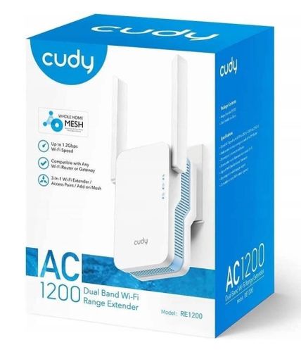 מגדיל טווח אלחוטי CUDY RE1200