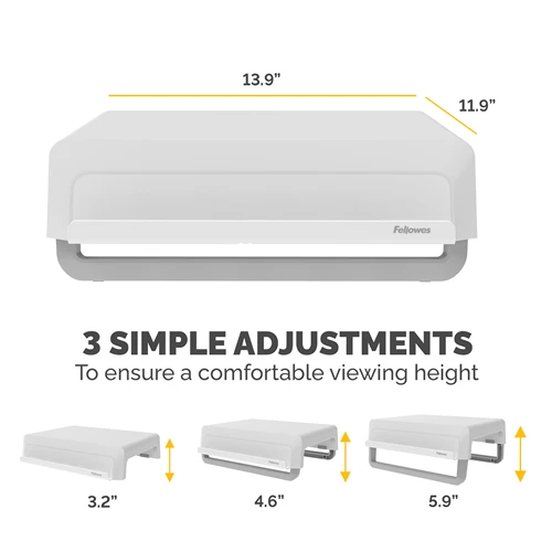 מגביה מסך Breyta - לבן