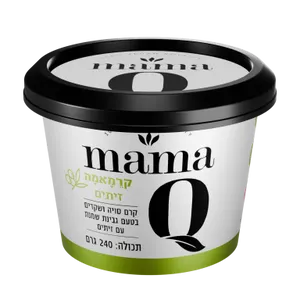 קרמאמה זיתים בסגנון גבינת שמנת mama Q