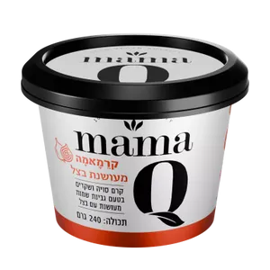 קרמאמה מעושנת בצל בסגנון גבינת שמנת mama Q