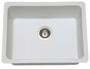 כיור מטבח גרניט בודד דרמקס ברקת מידה 58X46