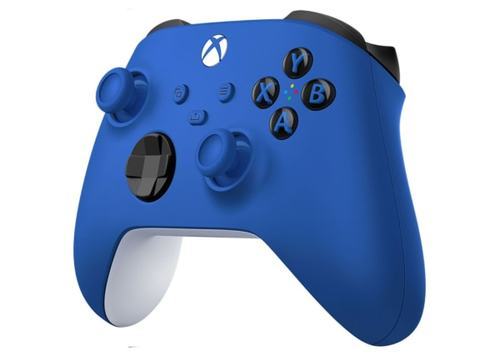 שלט XBOX WIRELESS CONTROLLER - SHOCK BLUE בצבע כחול