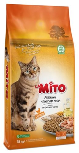 מיטו עוף מזון לחתולים 15 קג