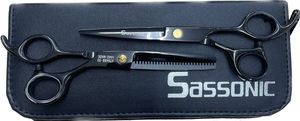 סט מספריים ומדלל מקצועיים SASSONIC ESE-50