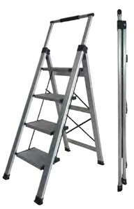 סולם אלומיניום 4 שלבים צר   KRAUSS KR-0444-NICE