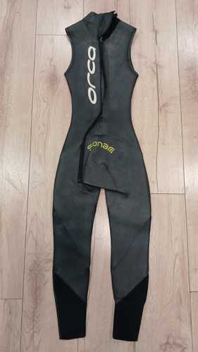 חליפת שחייה ללא שרוולים לגבר ORCA SONAR מידה XS