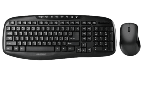 סט מקלדת ועכבר אלחוטי בעברית SILVER LINE WKM-1603HE