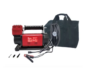 קומפרסור לרכב 2 בוכנות 12V / 200 PSI+ תיק ואביזרים KR-330
