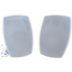 זוג רמקולים מוגברים M-4A WHITE