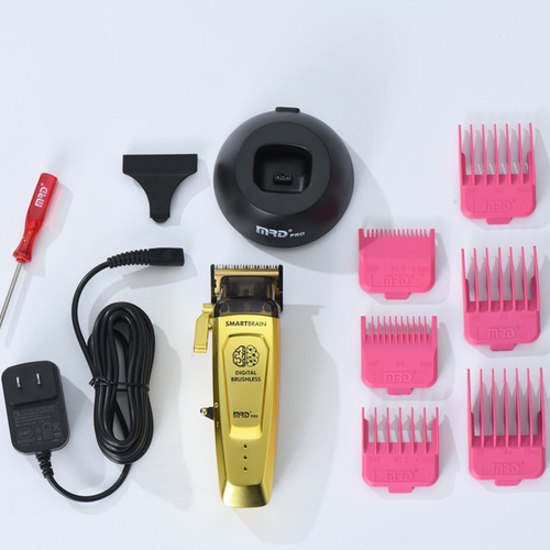 מכונת תספורת מקצועית - זהב MRD PRO HC-90-4 שקטה ונוחה לשימוש