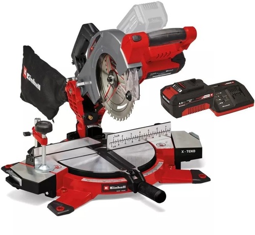 משור גרונג 210 ממ (8.25) TE-MS 18/210 Li כולל סוללה 4AH מבית EINHELL