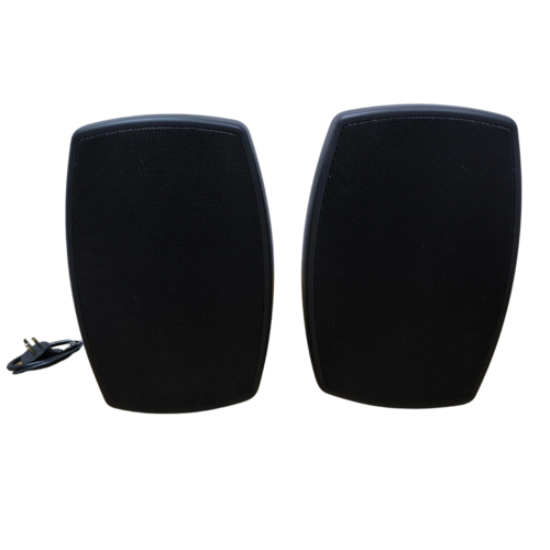 זוג רמקולים מוגברים  M-4A BLACK