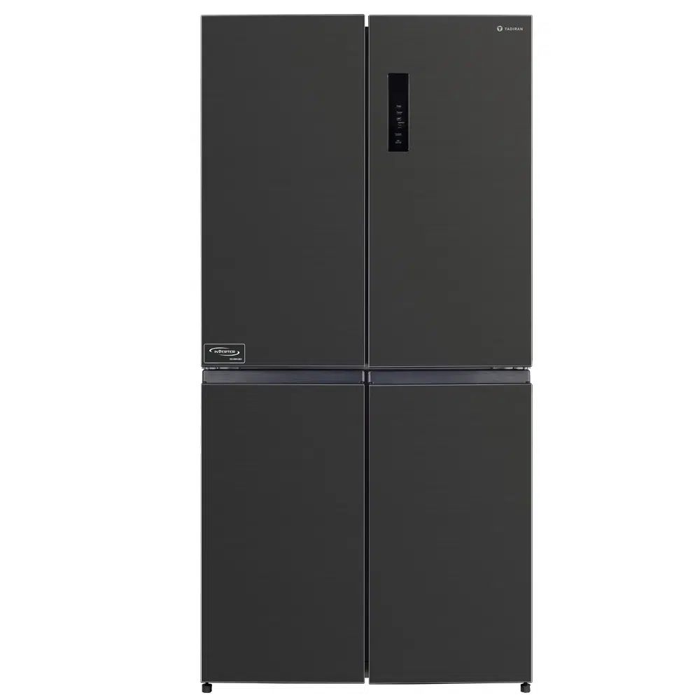 מקרר מקפיא תחתון 4 דלתות TADIRAN תדיראן TADR551BS נירוסטה מושחרת