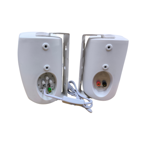 זוג רמקולים מוגברים  M-5A WHITE