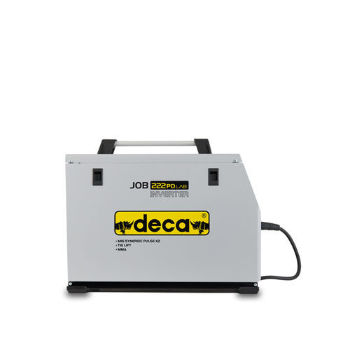 רתכת משולבת 220Ah חד פאזית אינוורטר סנרגטית Deca JOB 222 PD LAB 