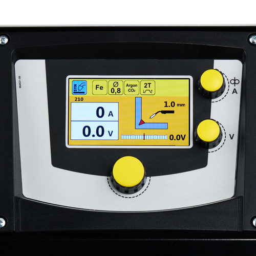 רתכת משולבת 220Ah חד פאזית אינוורטר סנרגטית Deca JOB 222 PD LAB 