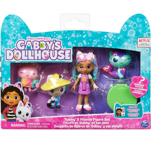 בית הבובות של גבי סט ארבעה דמויות - GABBY’S DOLL HOUSE